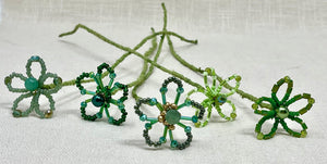 evermore | beaded flower stems