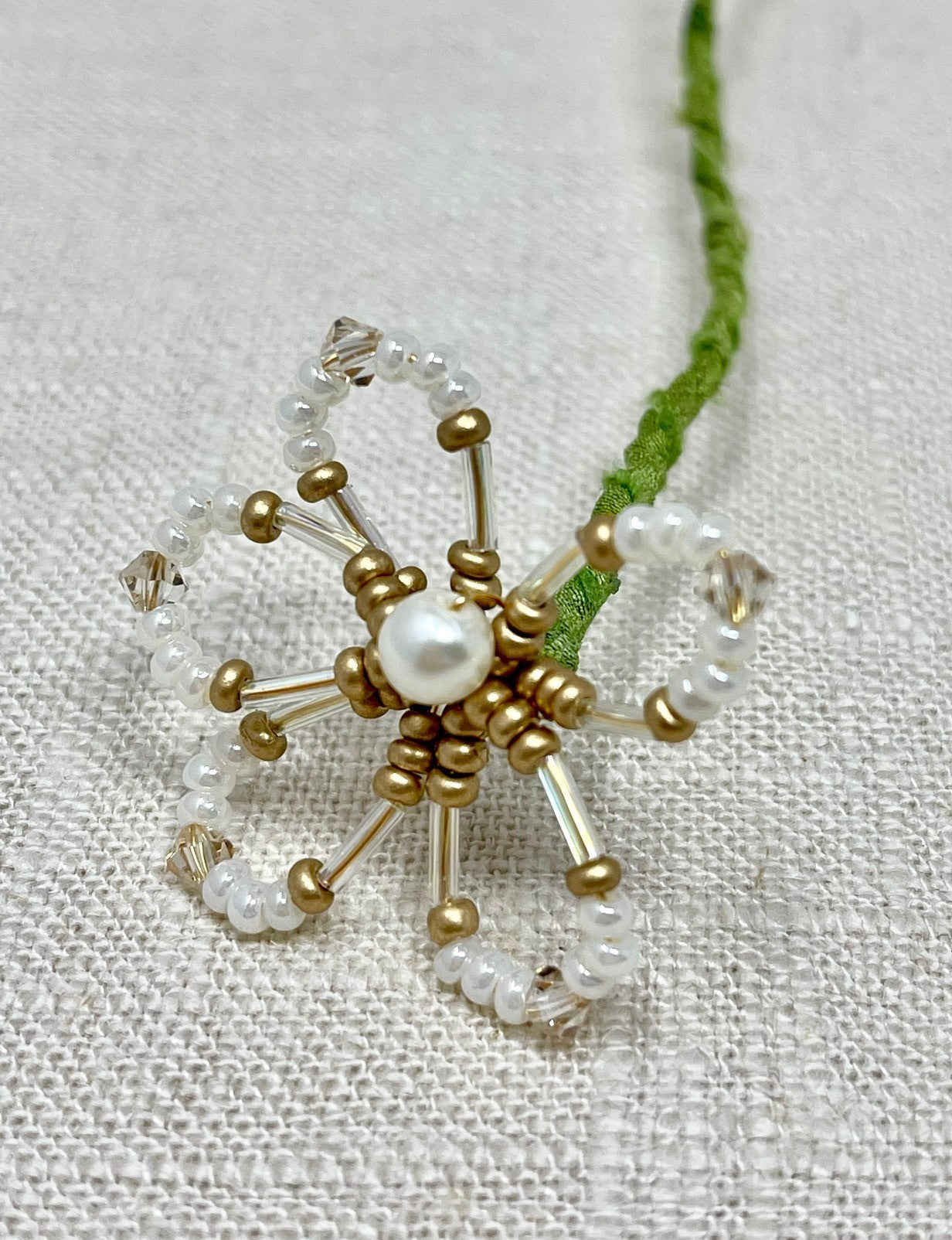 evermore | beaded flower stems